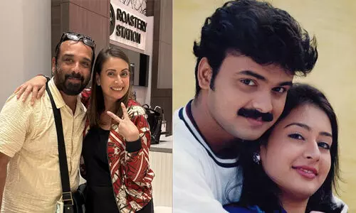 25 വർഷത്തിന് ശേഷം വിജയ് കൃഷ്ണൻ വീണയെ കണ്ടപ്പോൾ; പ്രീതിക്കൊപ്പമുള്ള ചിത്രം പങ്കുവെച്ച് വിനീത്