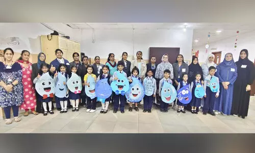 ഇ​ന്ത്യ ഇ​ന്റ​ർ​നാ​ഷ​ന​ൽ സ്കൂ​ളി​ൽ ‘കു​ടി​ക്കു​ക കൂ​ടു​ത​ൽ വെ​ള്ളം’ കാ​മ്പ​യി​ൻ