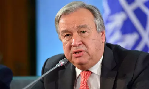 ഗസ്സക്ക് ഇസ്രായേൽ അനുവദിച്ചത് ഒരു ടീസ്പൂൺ ഭക്ഷണം, ആ​ക്ര​മ​ണ​ത്തി​ന്റെ ഏ​റ്റ​വും ക്രൂ​ര​മാ​യ ഘ​ട്ട​ത്തെ​യാ​ണ് ഗ​സ്സ​യി​ലെ ഫ​ല​സ്തീ​നി​ക​ൾ അ​ഭി​മു​ഖീ​ക​രി​ക്കുന്നത് -ഗുട്ടെറസ്