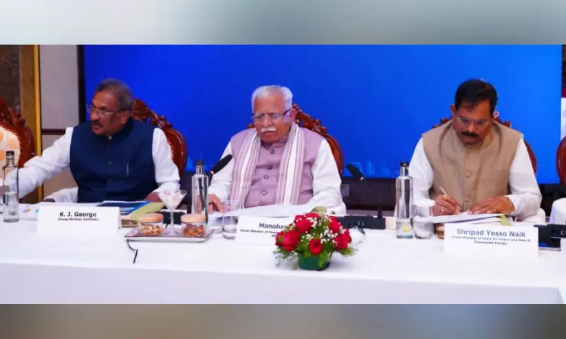 വൈദ്യുതി മേഖല ശക്തിപ്പെടുത്താൻ കേന്ദ്ര പിന്തുണ നൽകുമെന്ന് കേന്ദ്ര മന്ത്രി മനോഹർ ലാൽ ഖട്ടർ വൈദ്യുതി മേഖല ശക്തിപ്പെടുത്താൻ കേന്ദ്ര പിന്തുണ നൽകുമെന്ന് കേന്ദ്ര മന്ത്രി മനോഹർ ലാൽ ഖട്ടർ