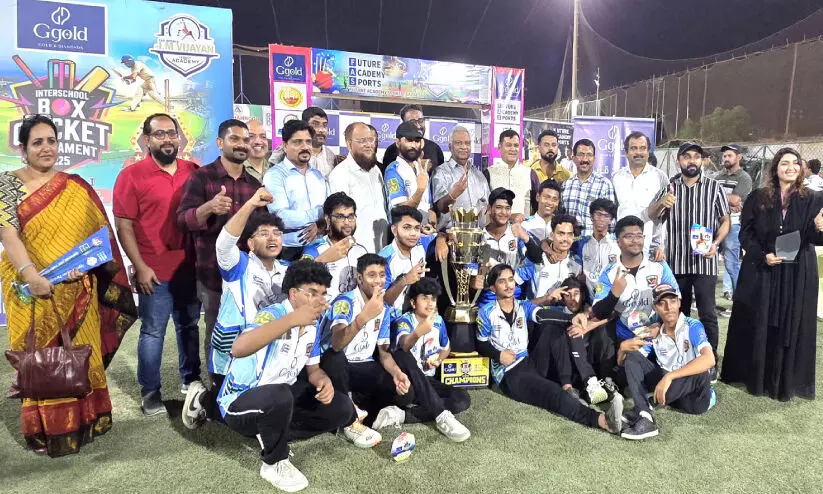 ഫാ​സ്-​ജി​ഗോ​ൾ​ഡ് ഇ​ന്റ​ർ സ്കൂ​ൾ ക്രി​ക്ക​റ്റ് ടൂ​ർ​ണ​മെ​ന്റ്: യു​നൈ​റ്റ​ഡ് ഇ​ല​വ​ൻ ജേ​താ​ക്ക​ൾ