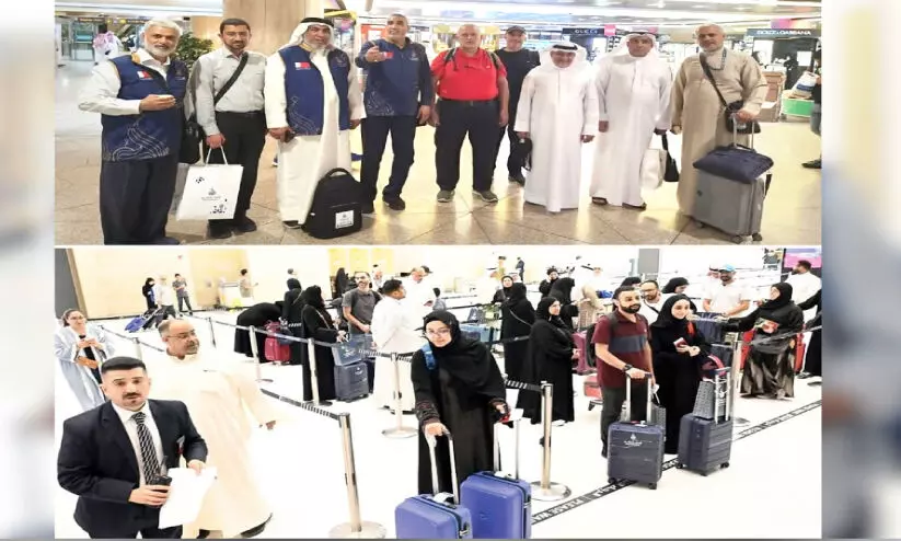 ഹജ്ജ്; ആദ്യ സംഘം സൗദിയിലെത്തി ഹജ്ജ്; ആദ്യ സംഘം സൗദിയിലെത്തി