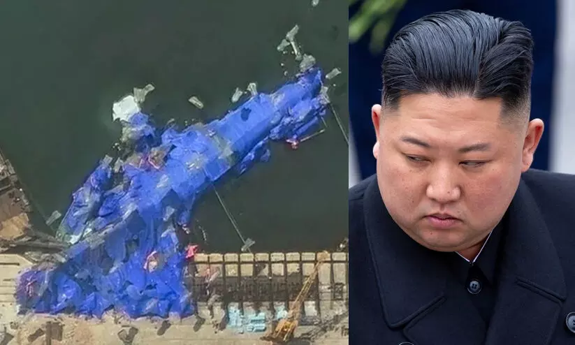 ഉദ്ഘാടനത്തിനിടെ കിമ്മിന് മുന്നിൽ യുദ്ധക്കപ്പൽ തകർന്നതിൽ കടുത്ത നടപടി; മൂന്ന് ഉദ്യോഗസ്ഥർ അറസ്റ്റിൽ