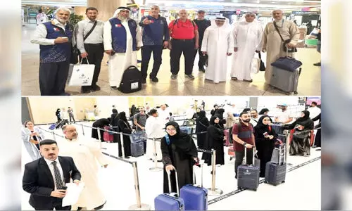 ഹജ്ജ്; ആദ്യ സംഘം സൗദിയിലെത്തി ഹജ്ജ്; ആദ്യ സംഘം സൗദിയിലെത്തി