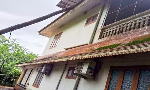 മഴ കനത്തു; ജില്ലയിൽ വ്യാപക നാശം; ഏഴ്​ വീടുകൾ തകർന്നു