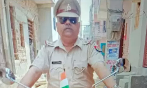 കനത്ത മഴയും കൊടുങ്കാറ്റും: ഓഫിസിന്റെ മേൽക്കൂര തകർന്ന് എസ്.ഐ മരിച്ചു