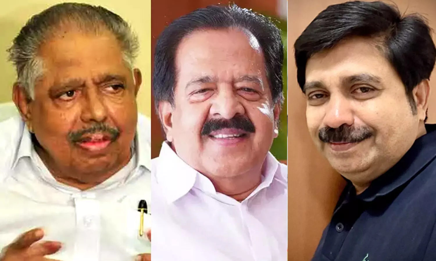 Ramesh Chennithala, Aryadan Muhammed, Aryadan Shoukath