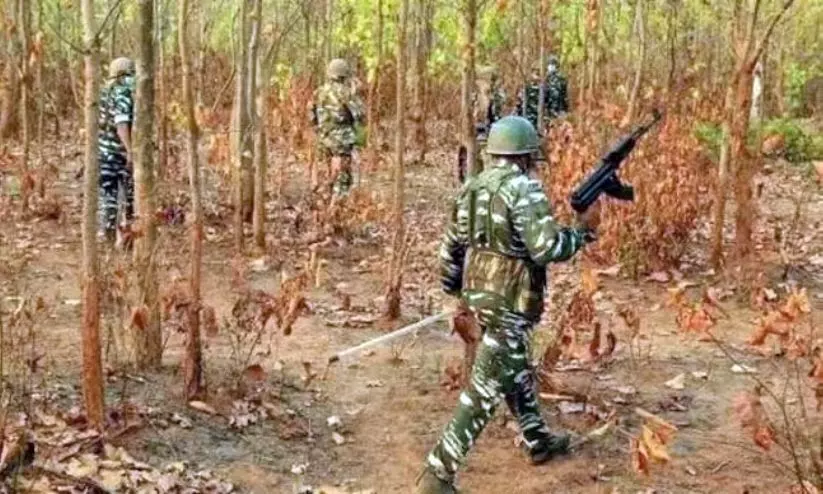 ഛത്തീസ്ഗഢിൽ ഏറ്റുമുട്ടലിൽ അഞ്ച് നക്സലുകളെ വധിച്ചു