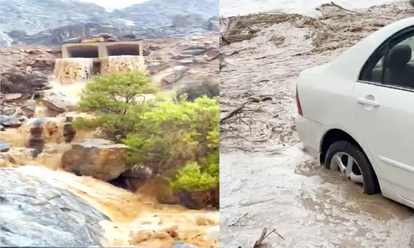 ചൂ​ടി​ന് ആ​ശ്വാ​സം, വി​വി​ധ ഇ​ട​ങ്ങ​ളി​ൽ മ​ഴ