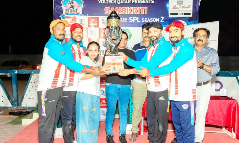 സം​സ്‌​കൃ​തി പ്രീ​മി​യ​ർ ലീ​ഗ്; ഹ​നാ​ൻ ക്രി​ക്ക​റ്റ് ക്ല​ബ് ചാ​മ്പ്യ​ന്മാ​ർ