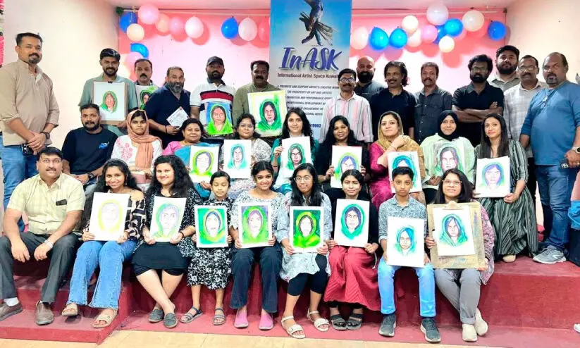 വരയുടെ പുതുഭാവങ്ങൾ തെളിയിച്ച് ഇനാസ്ക് ചിത്രരചന പഠനകളരി വരയുടെ പുതുഭാവങ്ങൾ തെളിയിച്ച് ഇനാസ്ക് ചിത്രരചന പഠനകളരി