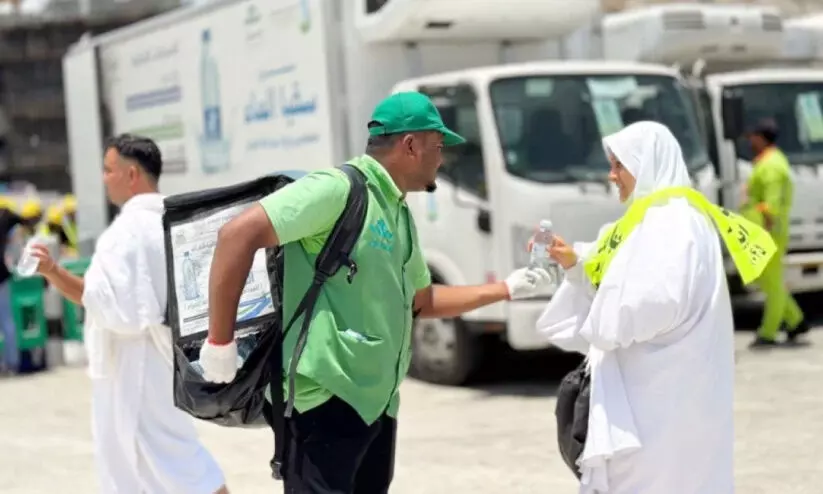 ഹ​ജ്ജ് കാ​ല സം​സം വി​ത​ര​ണപ​ദ്ധ​തി​ക്ക് തു​ട​ക്കം
