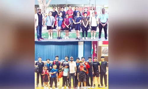 ഇ​ന്ത്യ​ൻ സ്‌​കൂ​ളി​ന് അ​ണ്ട​ർ-19 ബോ​യ്‌​സ് ക്ല​സ്റ്റ​ർ ബാ​ഡ്മി​ന്റ​ൺ കി​രീ​ടം