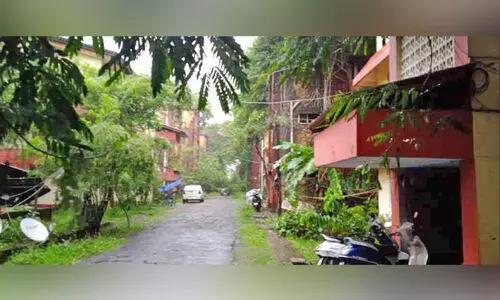 അ​പ​ക​ടാ​വ​സ്ഥ​യി​ൽ പാ​ലി​ശ്ശേ​രി​യി​ലെ പൊ​ലീ​സ് ക്വാ​ർ​ട്ടേ​ഴ്സ്; ഭീതിയോടെ 12 കു​ടും​ബ​ങ്ങ​ൾ