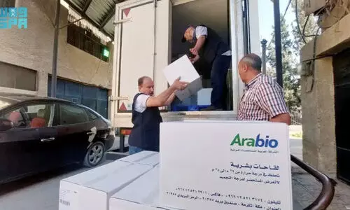 സൗ​ദി​യു​ടെ സ​ഹാ​യം; സി​റി​യ​ൻ തീ​ർ​ഥാ​ട​ക​ർ​ക്ക് 25,000 ഡോ​സ് മെ​നി​ഞ്ചൈ​റ്റി​സ് വാ​ക്സി​ൻ