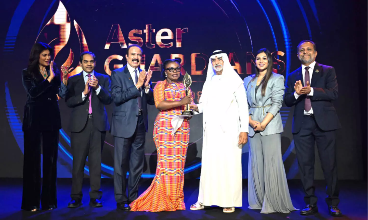 ആ​സ്റ്റ​ർ ഗാ​ർ​ഡി​യ​ൻ​സ് ഗ്ലോ​ബ​ൽ ന​ഴ്സി​ങ് അ​വാ​ർ​ഡ് ഘാ​ന സ്വ​ദേ​ശി​നി​ക്ക്​