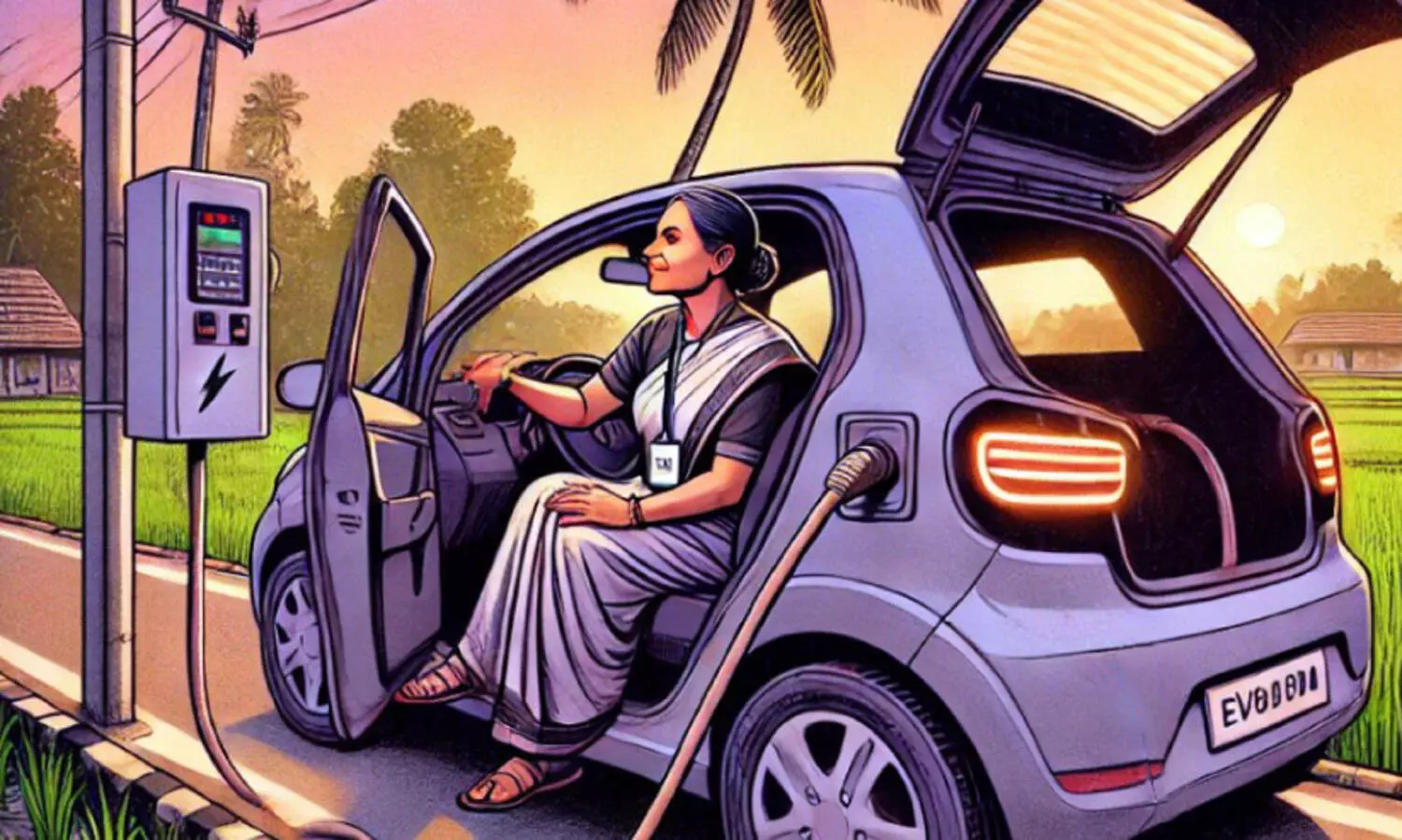 ഇ​നി വാ​ഹ​ന​ത്തി​ൽ നി​ന്ന് വൈ​ദ്യു​തി വി​ൽ​ക്കാം