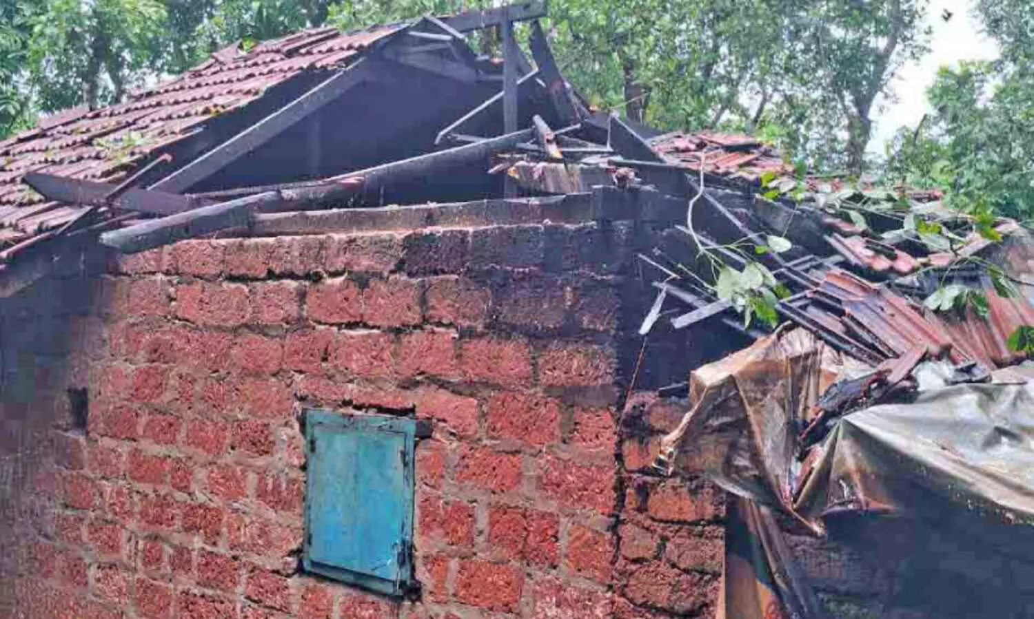 മഴ, കാറ്റ്: 81 വീടുകൾ കൂടി തകർന്നു