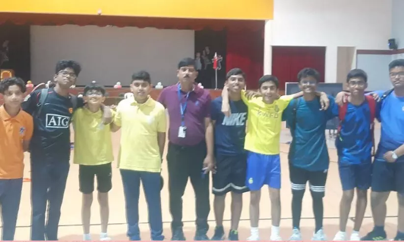 ഇ​ന്ത്യ​ൻ സ്‌​കൂ​ളി​ന് അ​ണ്ട​ർ 14 ടേ​ബി​ൾ ടെ​ന്നി​സ് കി​രീ​ടം