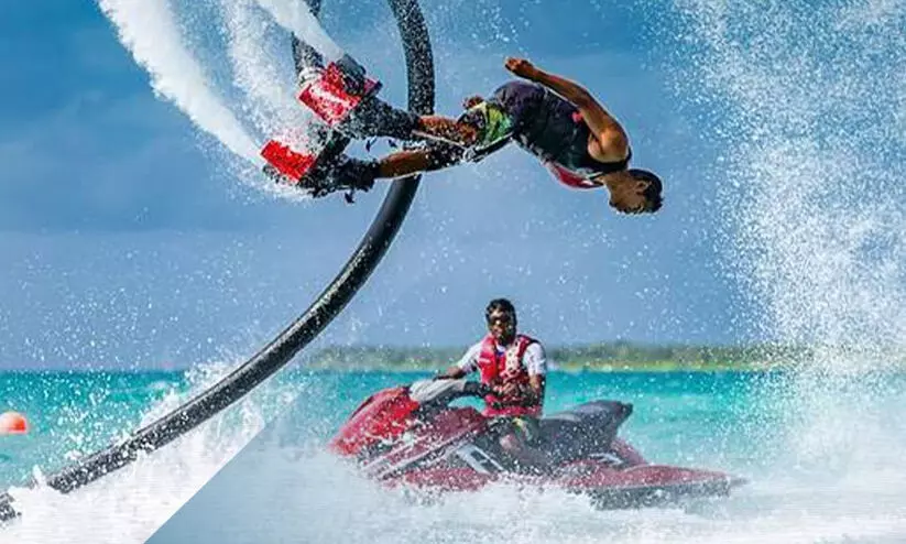 വെ​ള്ള​ത്തി​ൽ ആ​ഘോ​ഷി​ക്കാ​ൻ വാ​ട്ട​ർ സ്​​പോ​ർ​ട്സ് ഫെ​സ്റ്റ്