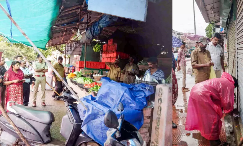 വാടക കുടിശ്ശിക; കടകൾക്ക് താഴിട്ട് പന്തളം നഗരസഭ വാടക കുടിശ്ശിക; കടകൾക്ക് താഴിട്ട് പന്തളം നഗരസഭ