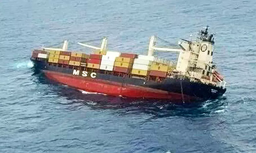 kochi ship sinking