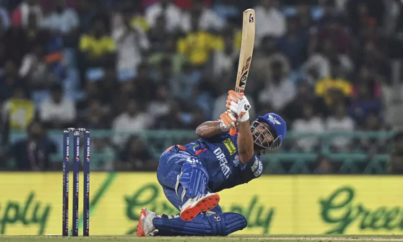 പൂരം കഴിഞ്ഞ് പന്തിന്റെ വെടിക്കെട്ട്; ലഖ്നോക്കെതിരെ ബംഗളൂരുവിന് 228 റൺസ് വിജയലക്ഷ്യം