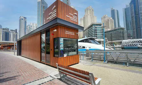 ദു​ബൈ മ​റീ​ന​യി​ലെ യാ​ത്ര​ക്കാ​രു​ടെ വി​ശ്ര​മ​കേ​ന്ദ്ര​ങ്ങ​ൾ ന​വീ​ക​രി​ച്ചു