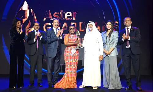 ആ​സ്റ്റ​ർ ഗാ​ർ​ഡി​യ​ൻ​സ് ഗ്ലോ​ബ​ൽ ന​ഴ്സി​ങ് അ​വാ​ർ​ഡ് ഘാ​ന സ്വ​ദേ​ശി​നി​ക്ക്​