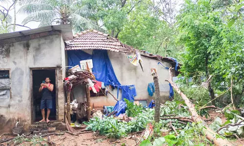 മഴയെടുത്തു...; മലയോര മേഖലയിൽ വ്യാപകമായ നാശം മഴയെടുത്തു...; മലയോര മേഖലയിൽ വ്യാപകമായ നാശം