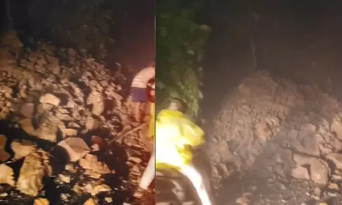 മണ്ണിടിച്ചിൽ: കൊട്ടിയൂർ പാൽചുരം റോഡിൽ ഗതാഗതം നിരോധിച്ചു