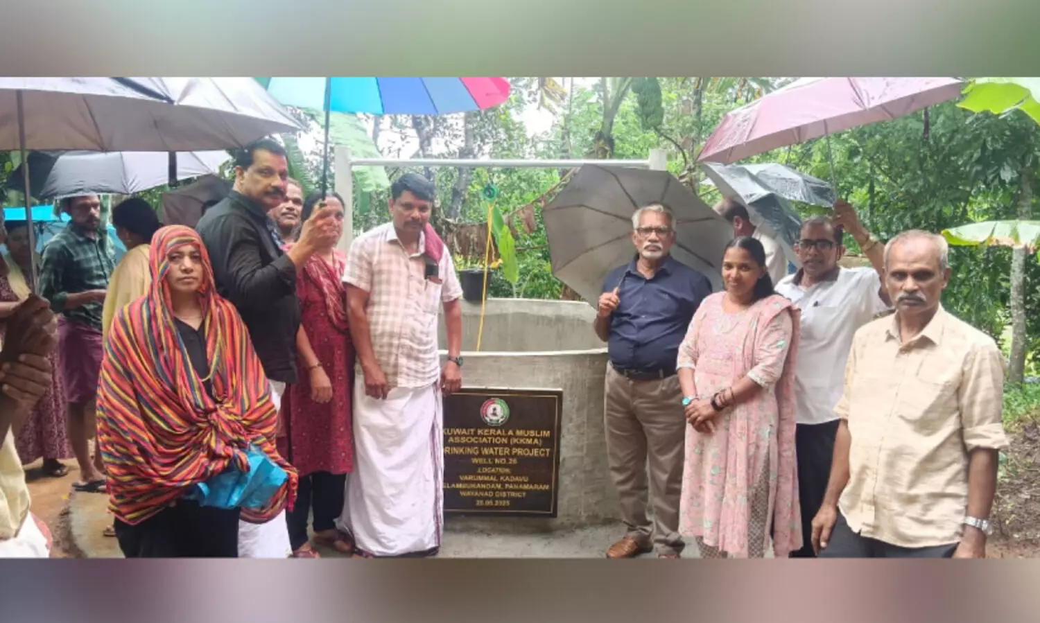 kkma public well inauguration