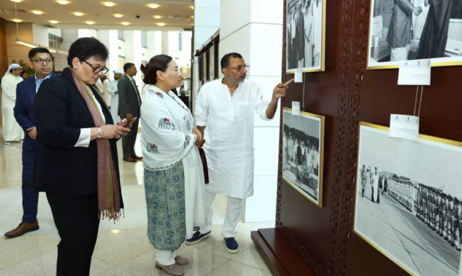 All India Party Representative Association visits Rihla-e-Dosti exhibition