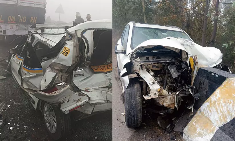 2025ൽ ഇതുവരെ മാത്രം യു.പിയിൽ 13,000ത്തിലധികം റോഡ് അപകടങ്ങൾ; 7,700 മരണങ്ങൾ, ഞെട്ടിക്കുന്ന റിപ്പോർട്ടുമായി റോഡ് സുരക്ഷ സെൽ