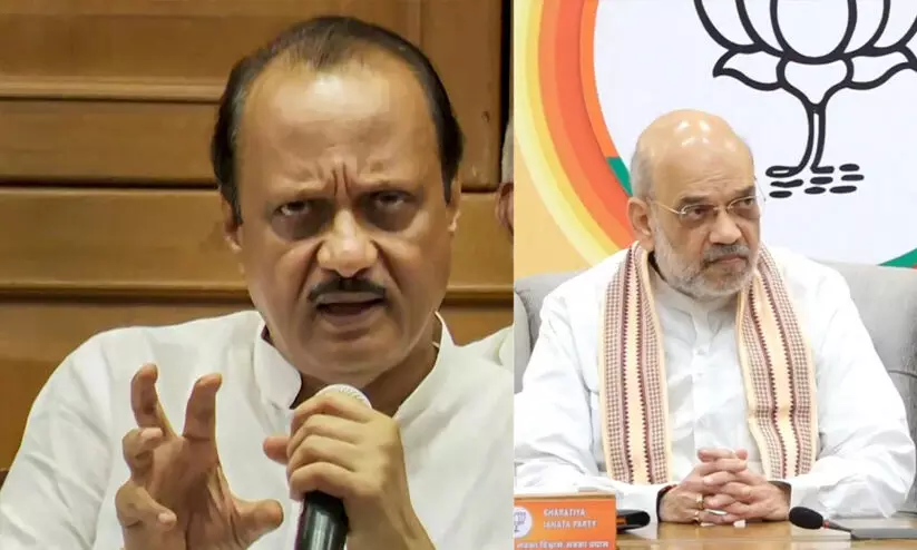 അർധരാത്രി മുംബൈയിൽ അമിത് ഷാ-അജിത് പവാർ കൂടിക്കാഴ്ച; മഹാരാഷ്ട്രയിൽ എന്ത് മാറ്റമുണ്ടാകും ​?, അഭ്യൂഹങ്ങൾ ശക്തം