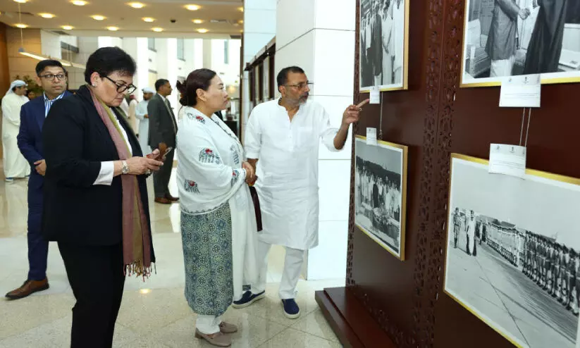 All India Party Representative Association visits Rihla-e-Dosti exhibition