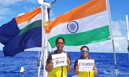 Navika Sagar Parikrama II, Lieutenant Commander Dilna K, Lieutenant Commander Roopa A
