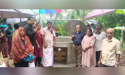 kkma public well inauguration
