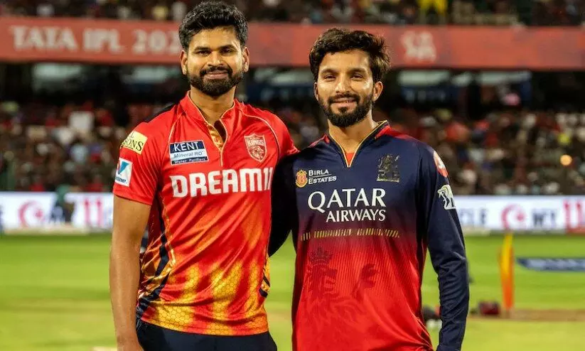 പഞ്ചാബ് - ആർ.സി.ബി ഒന്നാം ക്വാളിഫയർ മഴയെടുക്കുമോ? അങ്ങനെയെങ്കിൽ സാധ്യത ഇങ്ങനെ...