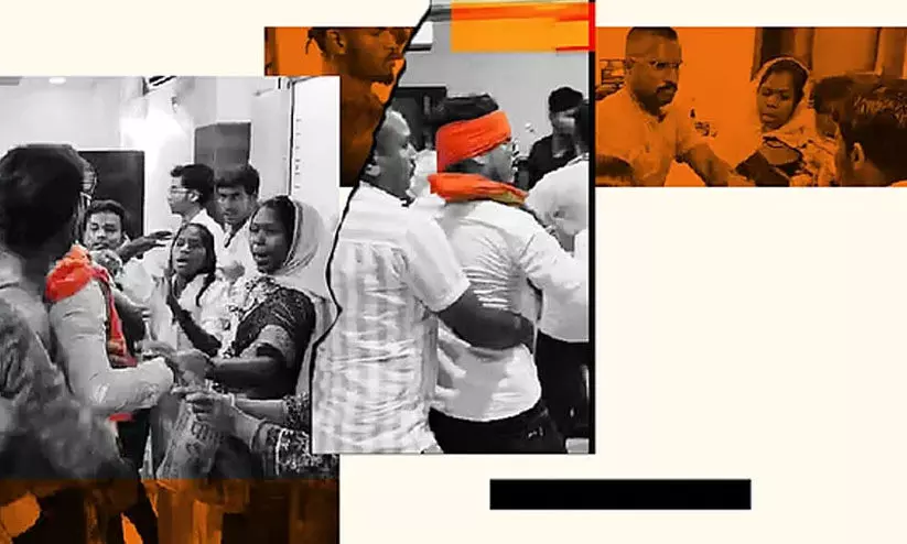 ‘അവർ പള്ളിയിലേക്ക് ഇരച്ചു കയറി ആക്രമിച്ചു, സ്കൂൾ അടപ്പിച്ചു, കൊല്ലുമെന്ന് ഭീഷണിപ്പെടുത്തി’; ഹിന്ദുത്വ ഭീകരതയുടെ ഇരയായി ഛത്തീസ്ഗഢിലെ ക്രിസ്ത്യൻ കുടുംബം ‘അവർ പള്ളിയിലേക്ക് ഇരച്ചു കയറി ആക്രമിച്ചു, സ്കൂൾ അടപ്പിച്ചു, കൊല്ലുമെന്ന് ഭീഷണിപ്പെടുത്തി’; ഹിന്ദുത്വ ഭീകരതയുടെ ഇരയായി ഛത്തീസ്ഗഢിലെ ക്രിസ്ത്യൻ കുടുംബം