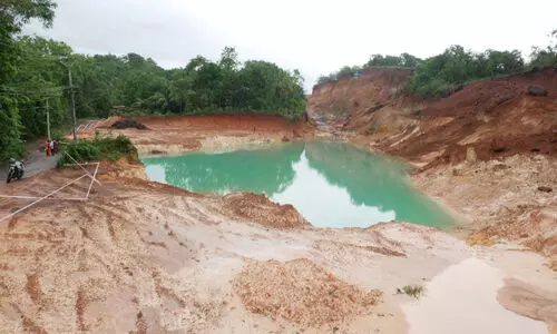 കനത്ത മഴ; ‘ആ​ശ​ങ്ക​യാ​യി ക​ണി​കു​ന്നി​ലെ ജ​ല​ബോം​ബ്’