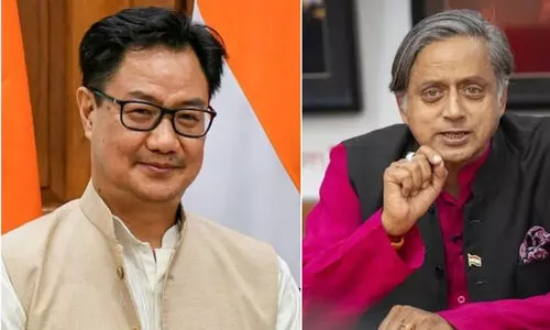 കോൺഗ്രസിന് എന്താണ് വേണ്ടത്​; ശശി തരൂരിനെ പിന്തുണച്ച് കിരൺ റിജിജ്ജു