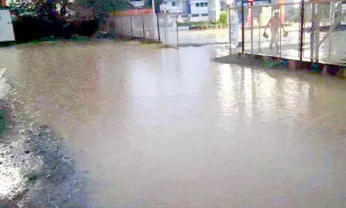 വൃത്തിഹീനമായ അന്തരീക്ഷവും വെള്ളക്കെട്ടും; കെ.എസ്.ആർ.ടി.സി ഡിപ്പോ പരിസരത്ത് യാത്രക്കാർക്ക് ദുരിതം