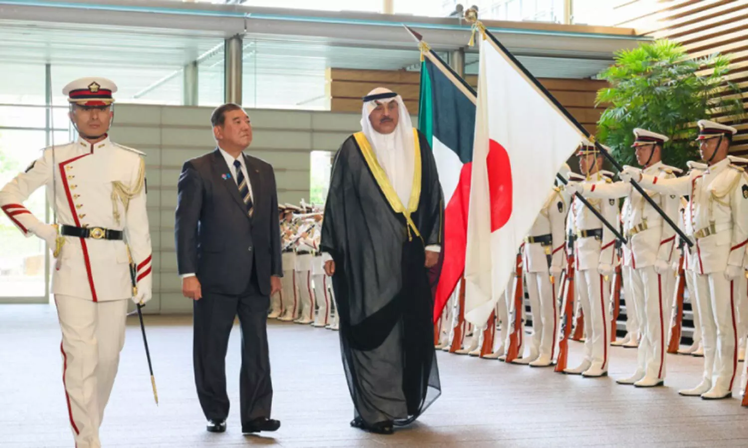 kuwait and jappan sign agreements