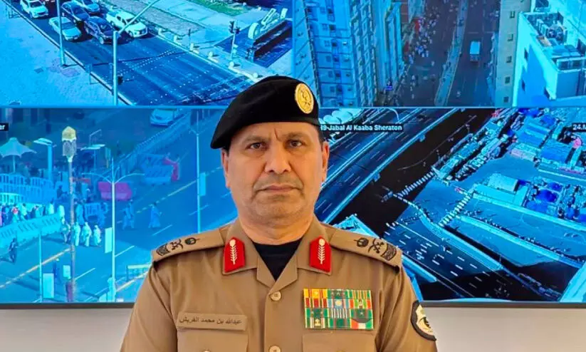 തീർഥാടകരുടെ സുരക്ഷക്ക് ശക്തമായ പദ്ധതികൾ –ഹജ്ജ് സുരക്ഷസേന മേധാവി തീർഥാടകരുടെ സുരക്ഷക്ക് ശക്തമായ പദ്ധതികൾ –ഹജ്ജ് സുരക്ഷസേന മേധാവി