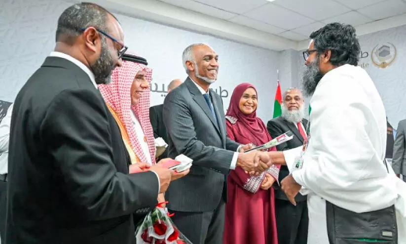 ‘മ​ക്ക റൂ​ട്ട്​ സം​രം​ഭം’ മാ​ല​ദ്വീ​പി​ൽ തു​ട​ക്കം​കു​റി​ച്ചു