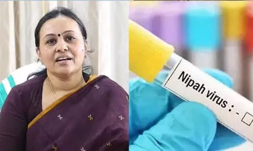 രണ്ടു സാമ്പിളുകൾ നെഗറ്റീവ്, വെന്റിലേറ്റർ സഹായമില്ലാതെ ശ്വസിക്കുന്നു; വളാഞ്ചേരിയിലെ രോഗി നിപ മുക്തയായെന്ന് ആരോഗ്യ മന്ത്രി രണ്ടു സാമ്പിളുകൾ നെഗറ്റീവ്, വെന്റിലേറ്റർ സഹായമില്ലാതെ ശ്വസിക്കുന്നു; വളാഞ്ചേരിയിലെ രോഗി നിപ മുക്തയായെന്ന് ആരോഗ്യ മന്ത്രി