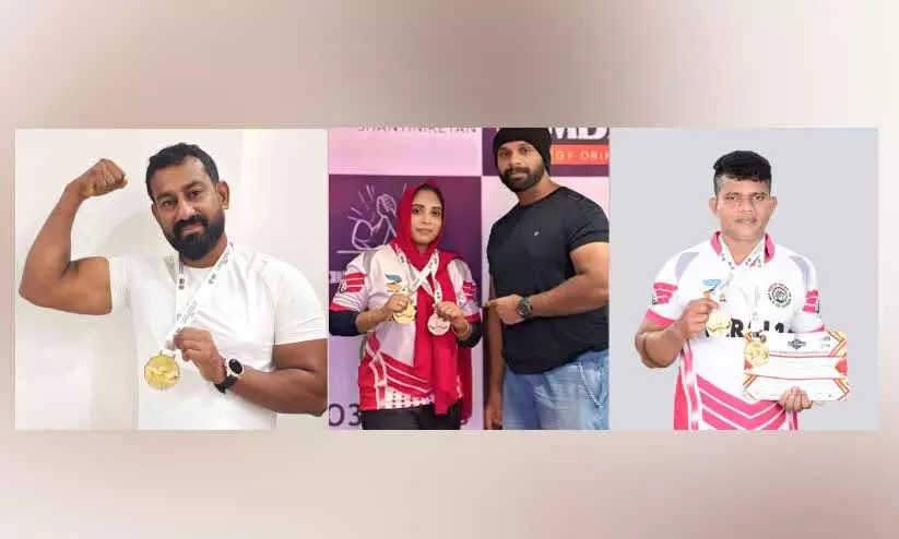 ദേശീയ പഞ്ചഗുസ്തി ചാമ്പ്യൻഷിപ്; മെഡൽക്കൊയ്ത്തുമായി താനൂരിന്റെ താരങ്ങൾ ദേശീയ പഞ്ചഗുസ്തി ചാമ്പ്യൻഷിപ്; മെഡൽക്കൊയ്ത്തുമായി താനൂരിന്റെ താരങ്ങൾ