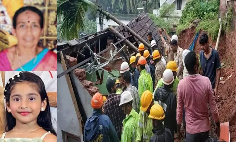 മംഗളൂരുവിൽ വീടുകൾക്ക് മുകളിൽ കുന്നിടിഞ്ഞ് വീണ് മൂന്ന് കുട്ടികൾ ഉൾപ്പെടെ നാലുപേർക്ക് ദാരുണാന്ത്യം, കുഞ്ഞുങ്ങളെ ചേർത്ത് പിടിച്ച നിലയിൽ അമ്മ മംഗളൂരുവിൽ വീടുകൾക്ക് മുകളിൽ കുന്നിടിഞ്ഞ് വീണ് മൂന്ന് കുട്ടികൾ ഉൾപ്പെടെ നാലുപേർക്ക് ദാരുണാന്ത്യം, കുഞ്ഞുങ്ങളെ ചേർത്ത് പിടിച്ച നിലയിൽ അമ്മ