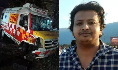 തൃപ്പൂണിത്തുറയിൽ ആംബുലൻസും ബൈക്കും കൂട്ടിയിടിച്ചു; അവധിക്ക് നാട്ടിലെത്തിയ യുവാവിന് ദാരുണാന്ത്യം